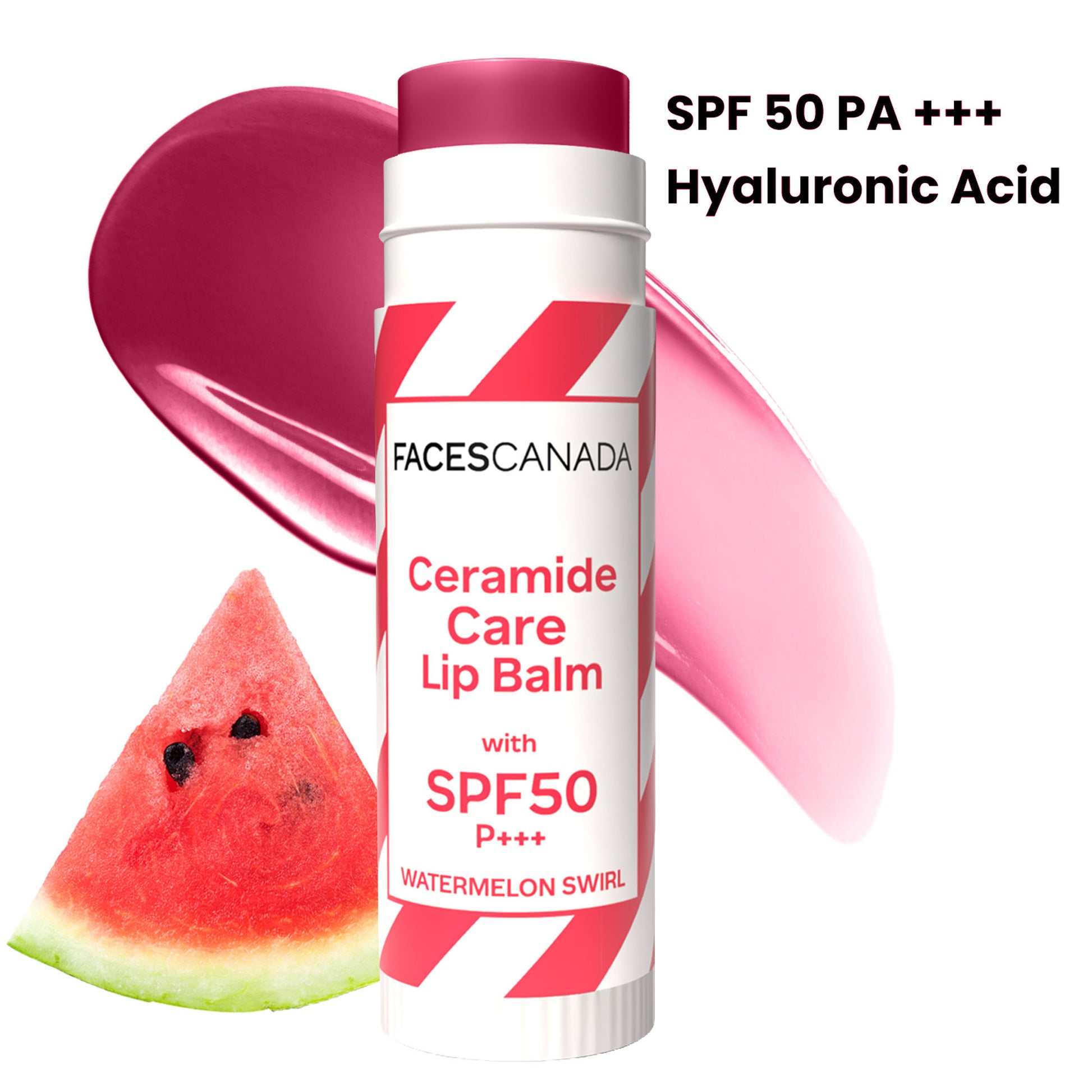 Faces Canada Ceramide Care Lip Balm - Watermelon Swirl 03