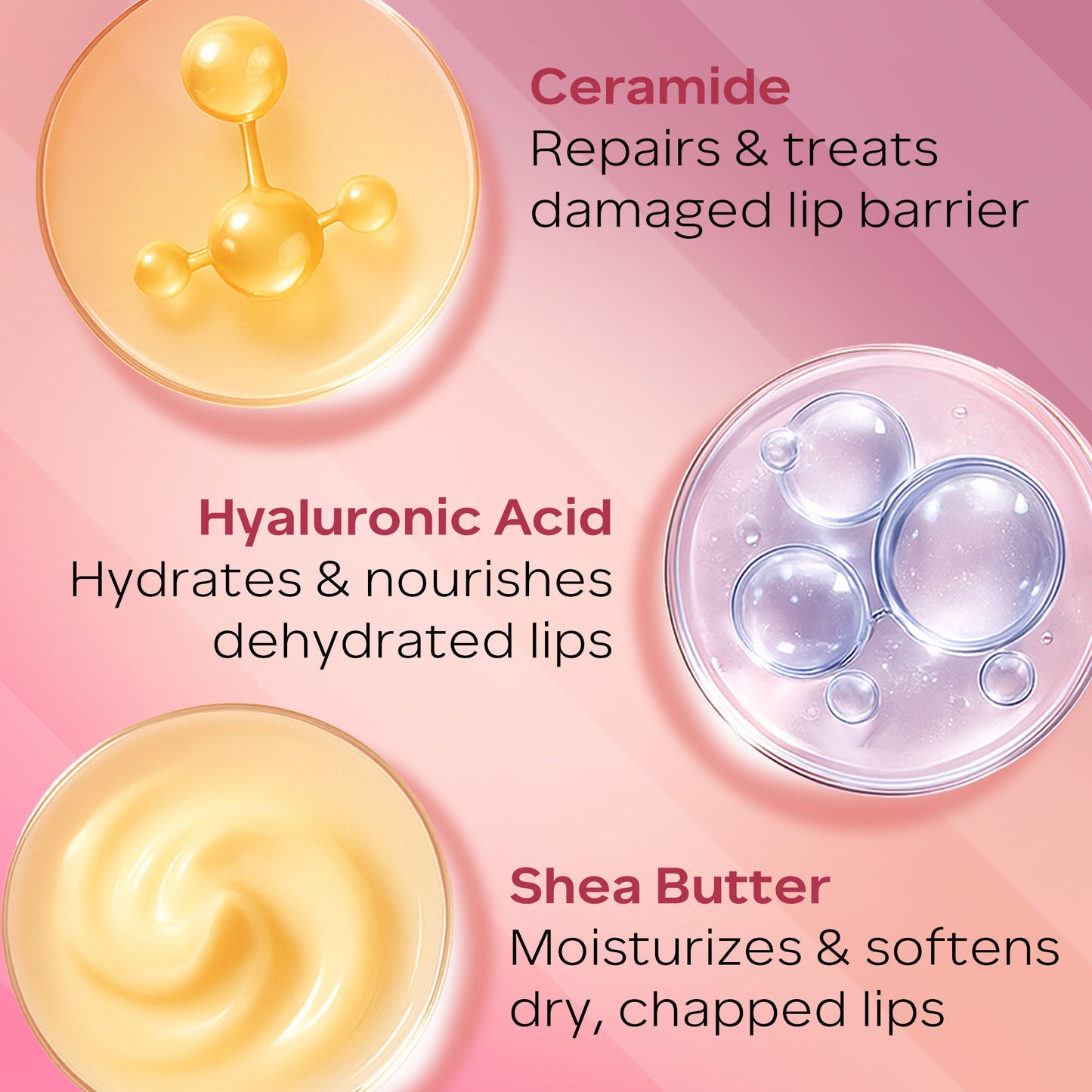 Faces Canada Ceramide Care Lip Balm - Watermelon Swirl 03