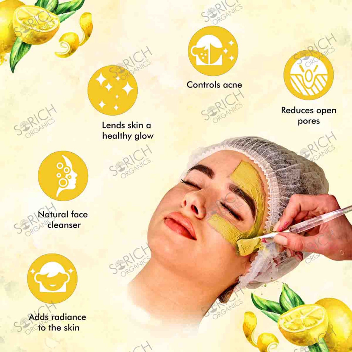 Sorich Organics Dry Lemon Peel Face Cleanser Powder