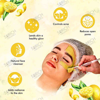 Sorich Organics Dry Lemon Peel Face Cleanser Powder