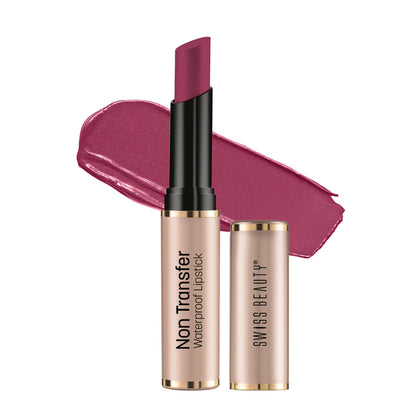 Swiss Beauty Non Transfer Waterproof Lipstick - 401 Pink Blossom