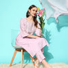Dhiyona VA Women's Yoke Design Regular Gotta Patti Kurta with Trousers & With Dupatta