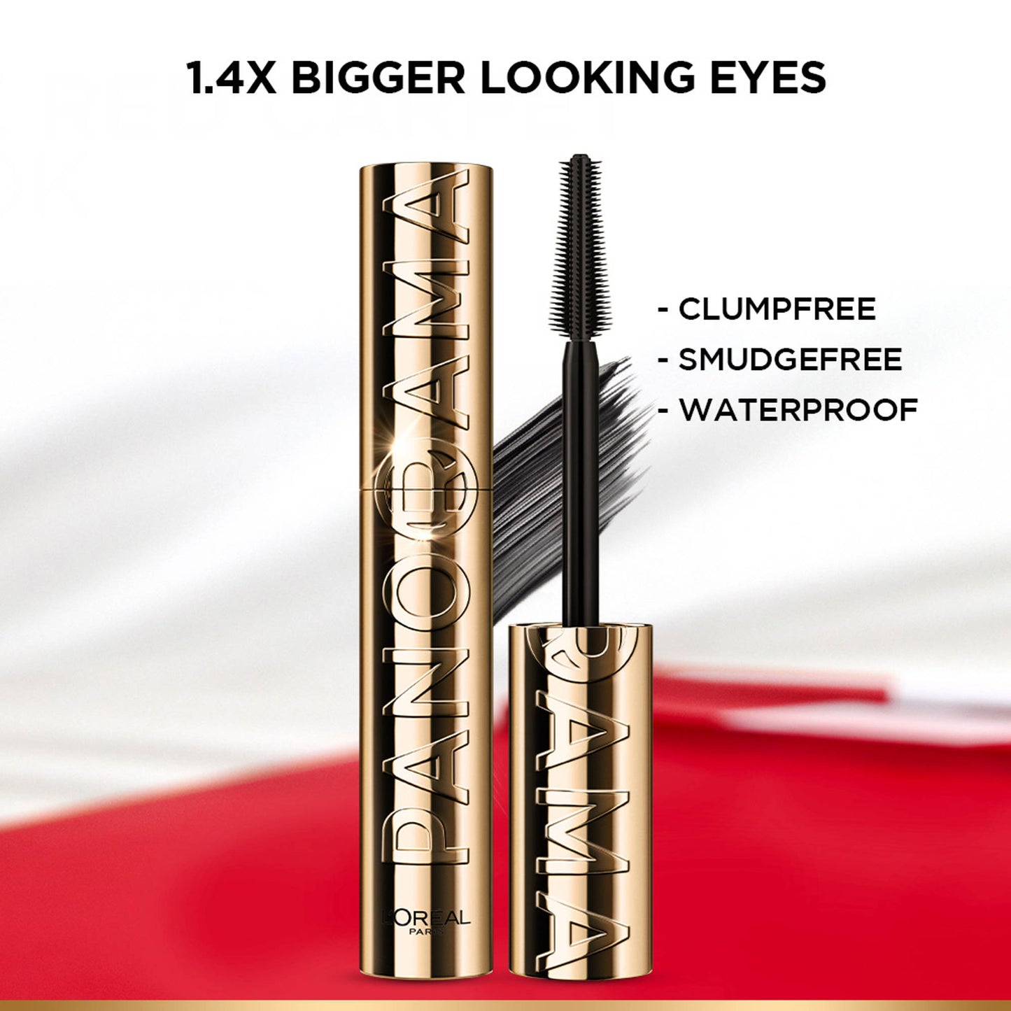 L'Oreal Paris Love From Cannes Makeup Bestsellers Gift Box - Liquid Lipstick, Mascara, Setting Spray