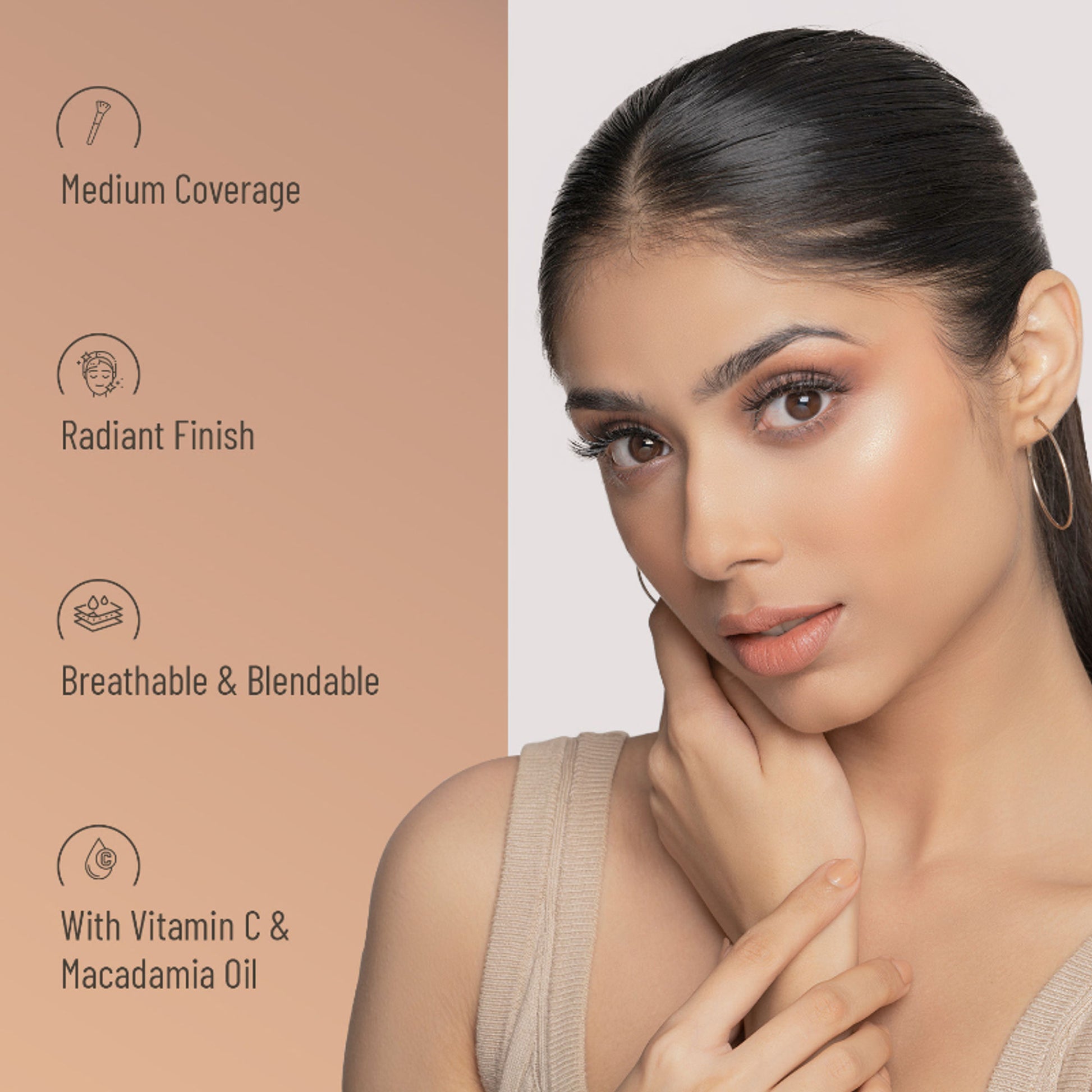 Swiss Beauty Flawless Finish Daily Wear Lightweight Foundation - 06 Medium
