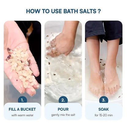 Bubble Me Spoil Yourself Bath Salt with Epsom & Pink Salt,Better Sleep,Muscle Recovery,Stress Relief