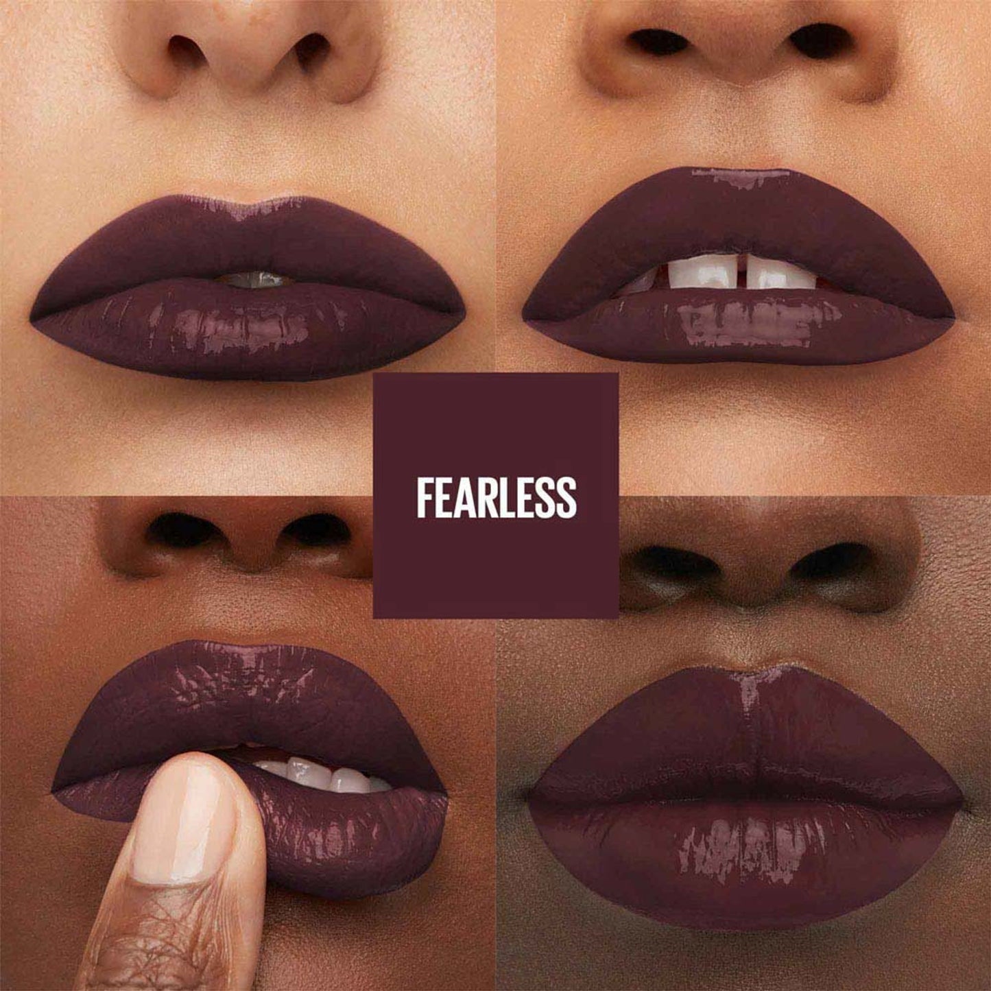 Maybelline New York Super Stay Vinyl Ink Liquid Lipstick, Instant Shine Lasts Up To 16H - Fearless