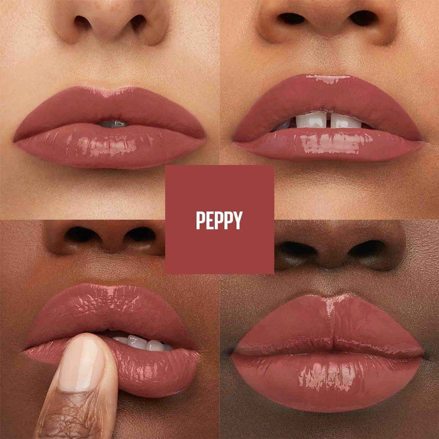 Maybelline New York Super Stay Vinyl Ink Liquid Lipstick, Instant Shine Lasts Up To 16H - Peppy