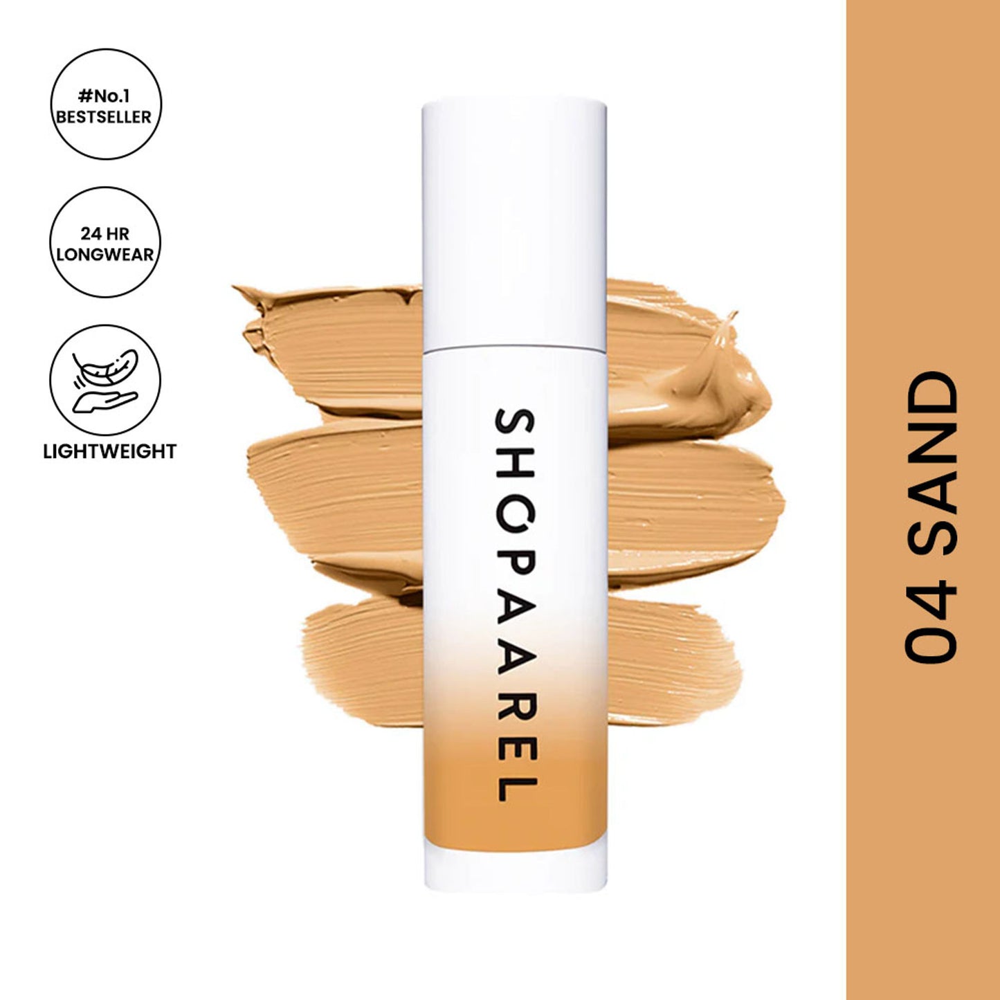 Shopaarel Miracle Skin Foundation - Sand 04