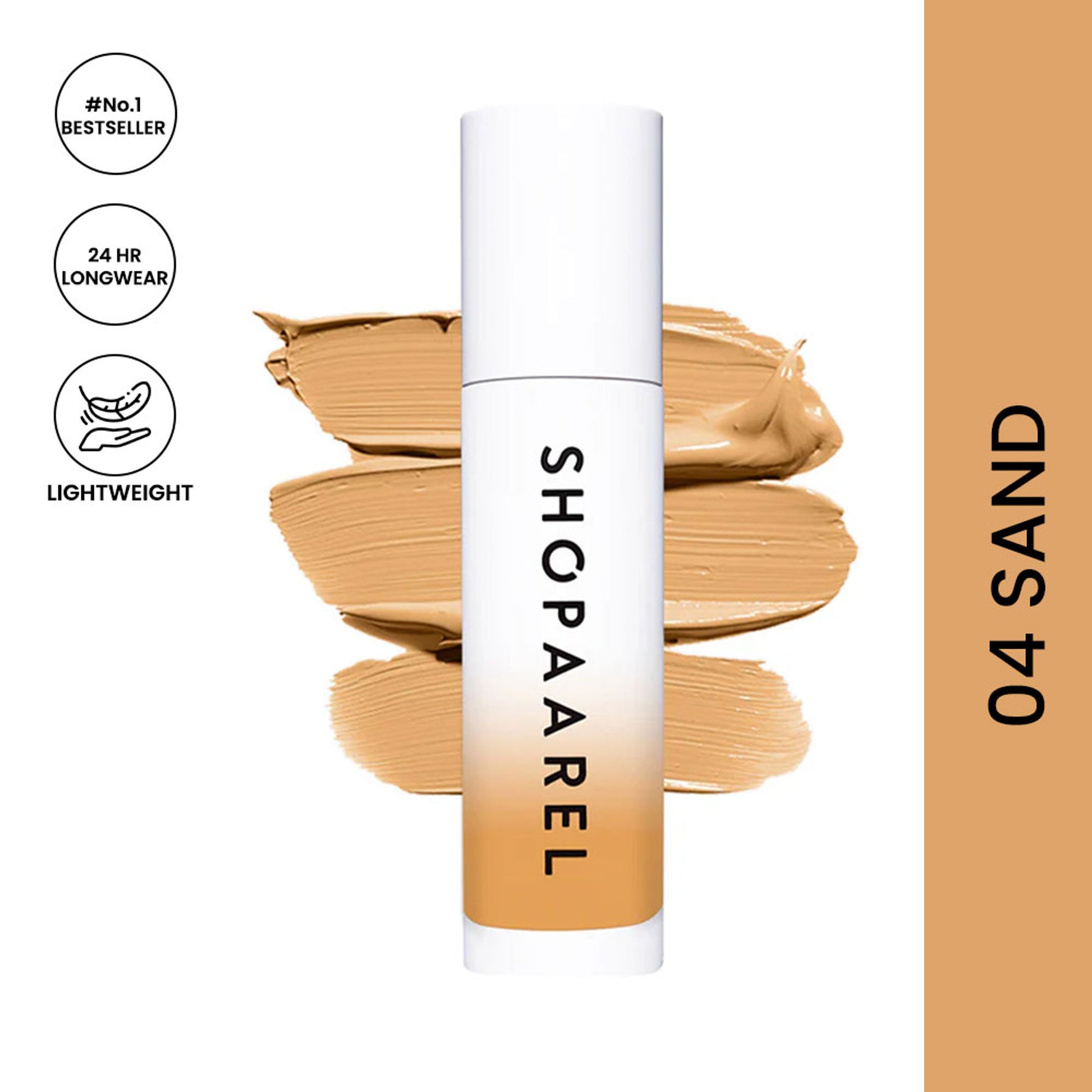Shopaarel Miracle Skin Foundation - Sand 04