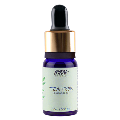 Nykaa Naturals Tea Tree Essential Oil For Acne & Hair Fall Control Solution - 100% Natural