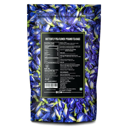 Blue Tea Butterfly Pea Herbal Tea Bags - Indyancart