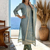 Dhiyona IE Women Regular Kurta with Trousers & With Dupatta