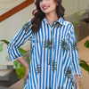 Dhiyona IE Women Printed Regular Pure Cotton Kurta with Trousers