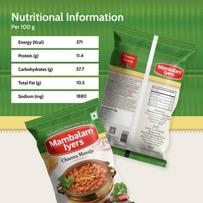 Mambalam Iyers Channa Masala Powder