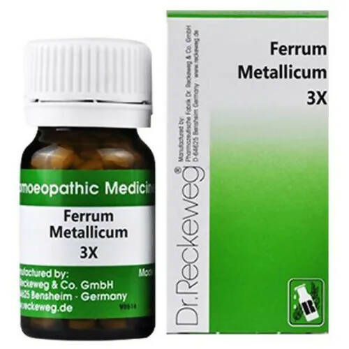 Dr. Reckeweg Ferrum Metallicum Trituration Tablets 3X - Indyancart