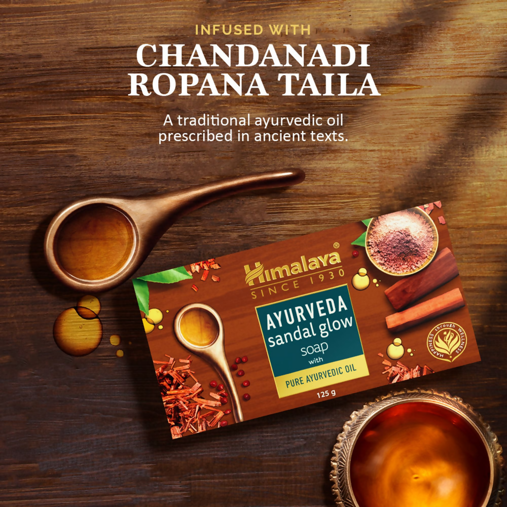 Himalaya Herbals Ayurveda Sandal Glow Soap - Indyancart