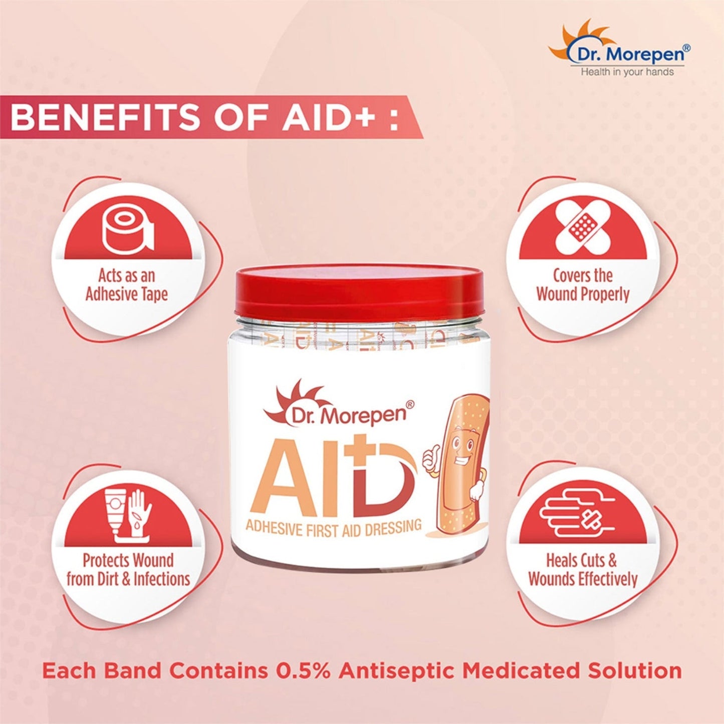 Dr Morpen Aid – Band-Aid Adhesive
