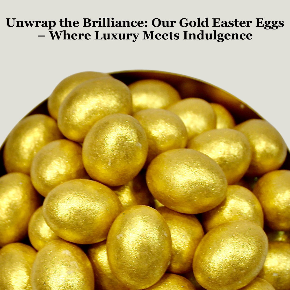 Confect Golden | Edible Chocolate Eggs Multipack