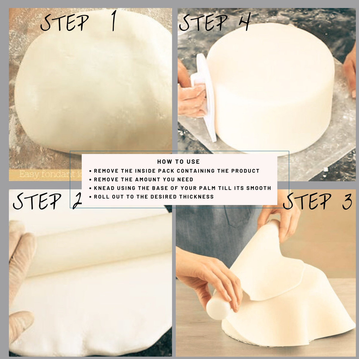 Confect Ivory Fondant | Edible Sugarpaste