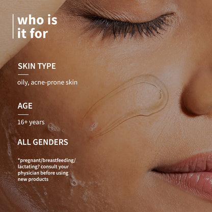 1% Salicylic Acid Clearly Gentle Gel Face Wash For Acne-Prone Skin