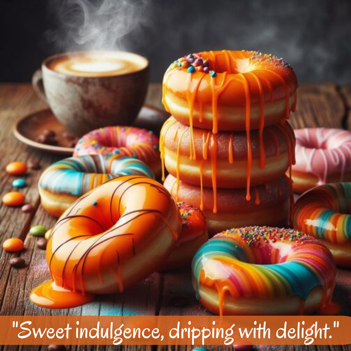 Confect Citrus Orange | Edible Drips