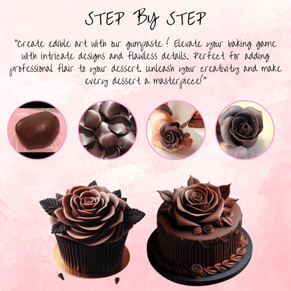 Confect Woodsy Brown | Edible Gum paste