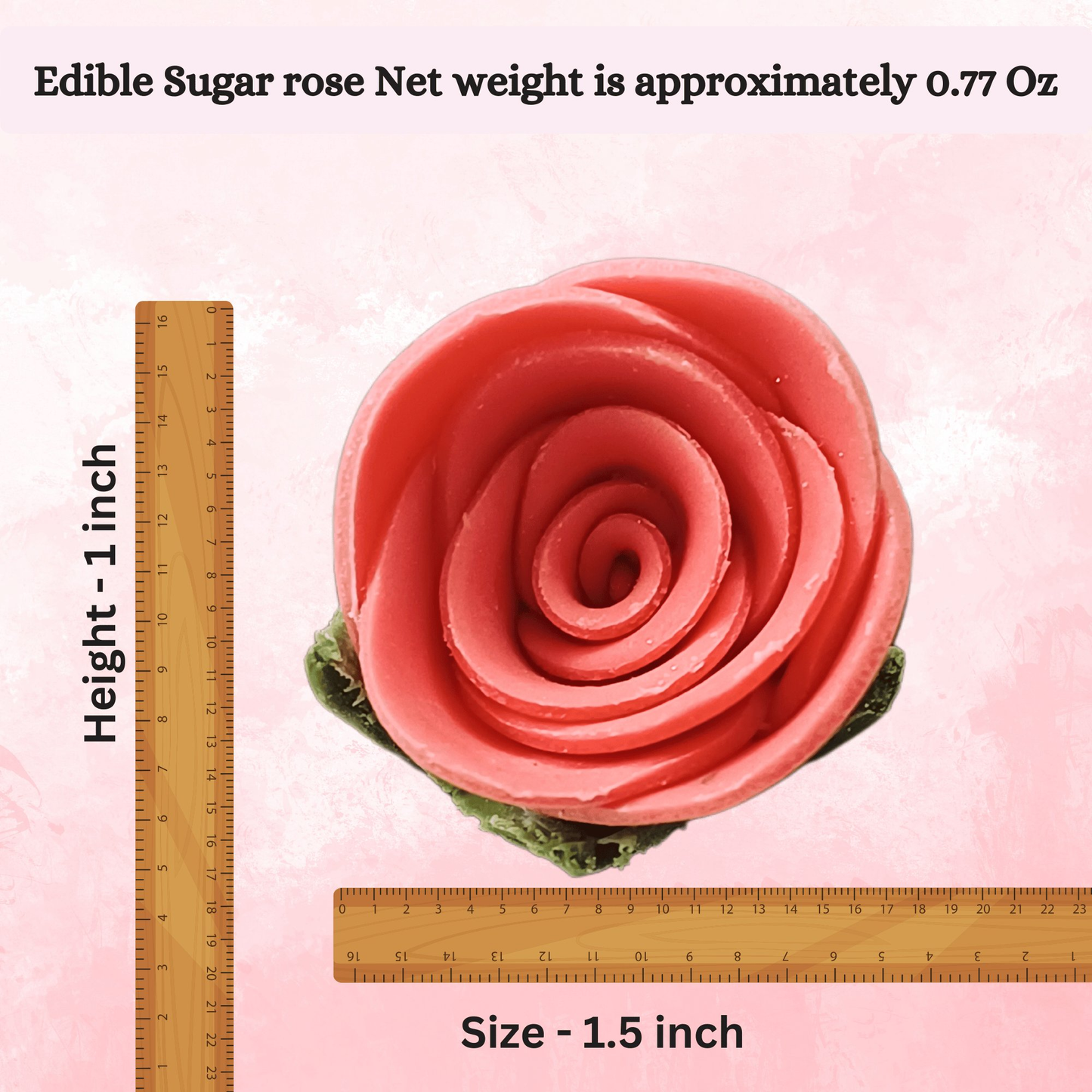 Confect Ombre- 5 | Edible Sugar Roses Topper