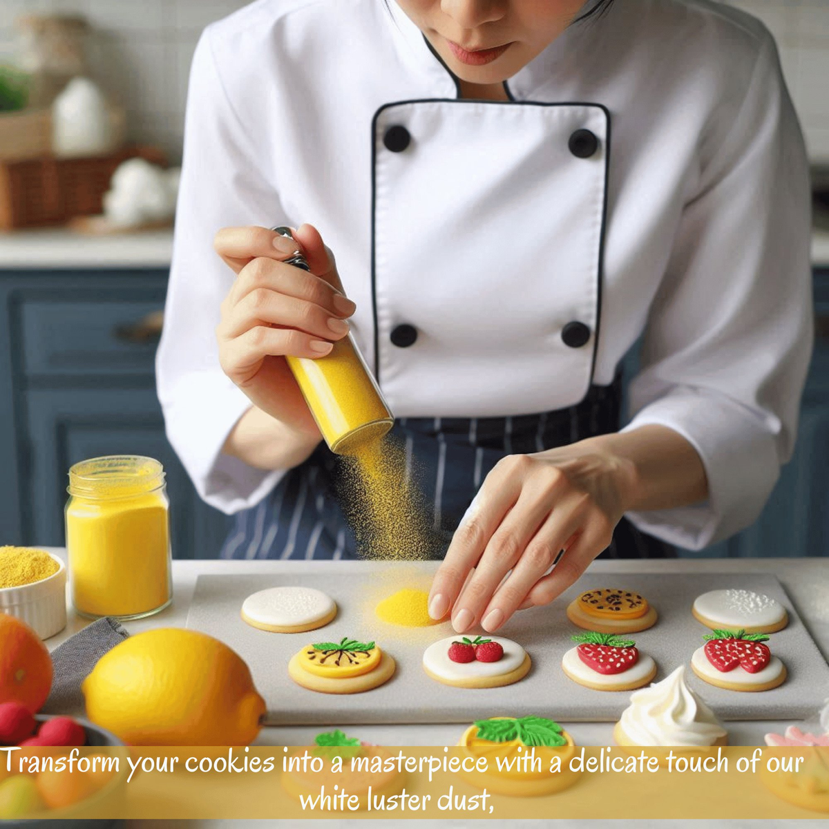 Confect Sunflower Yellow | Edible Luster Dust
