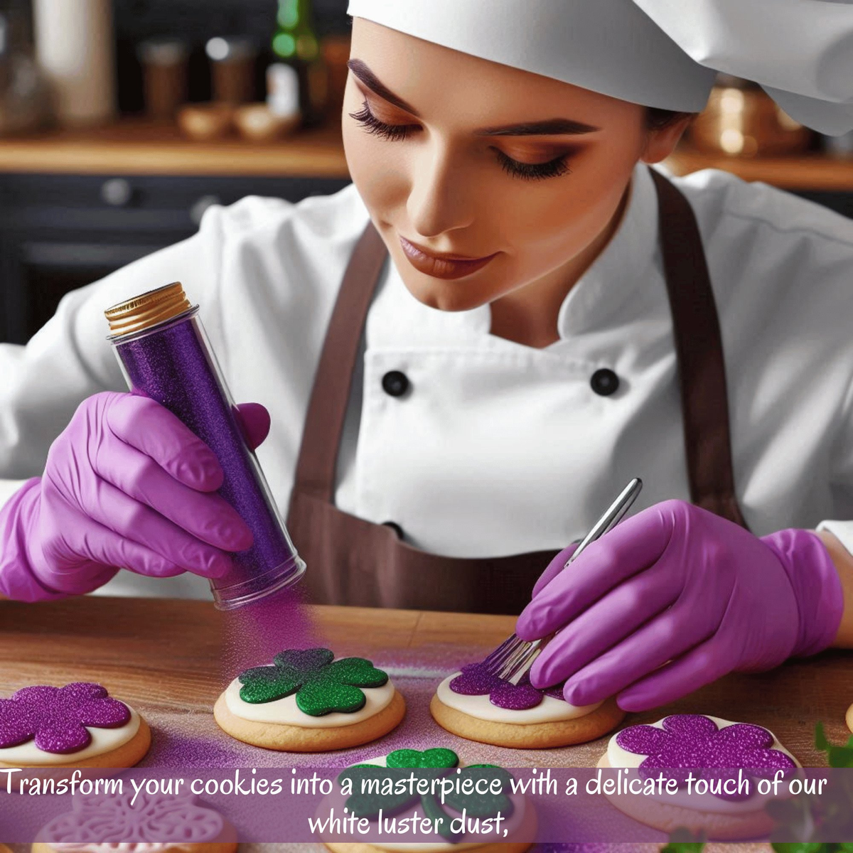 Confect Iris Purple | Edible Luster Dust