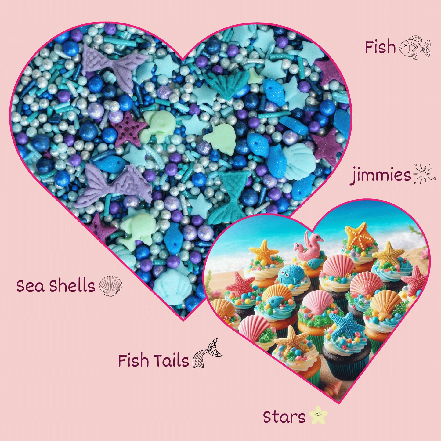 Confect Under the Sea Sprinkles for Decoration 7