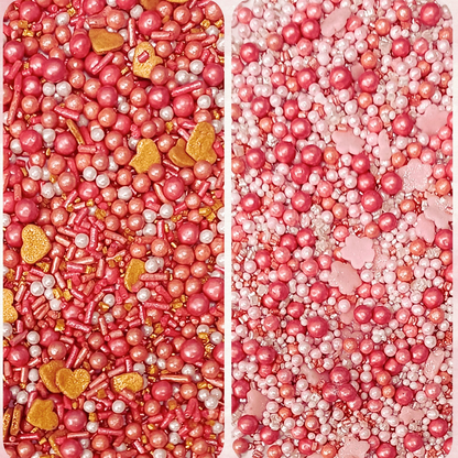 Confect Valentine Sprinkles | 13 Edible Decoration for Baking & Dessert