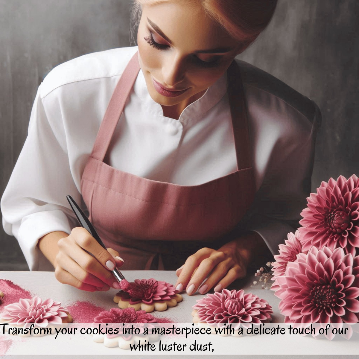 Confect Dahlia Pink | Edible Luster Dust