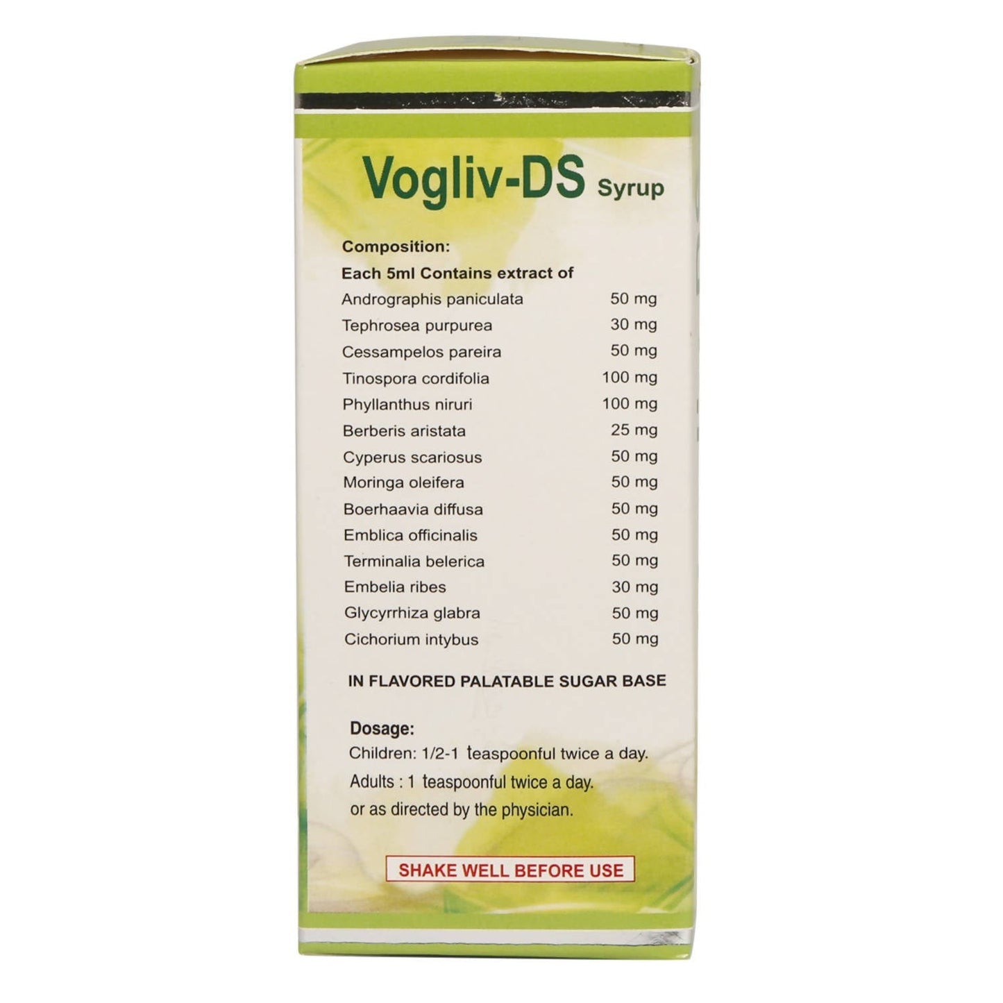Vogue Wellness Vogliv - DS Syrup - Limited Time Offer