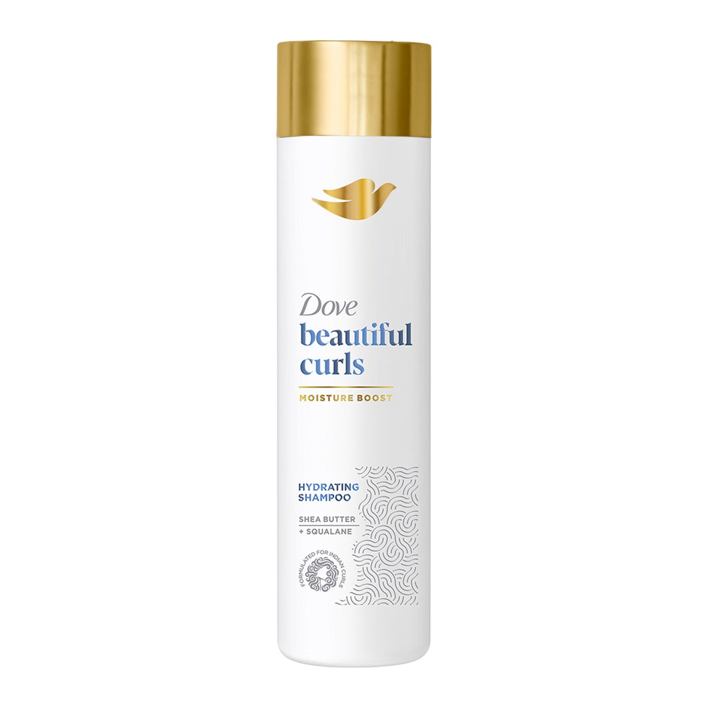 Dove Beautiful Curls Sulphate Free Hydrating Shampoo, With Tri-Moisture Essence For, Bouncy Curls