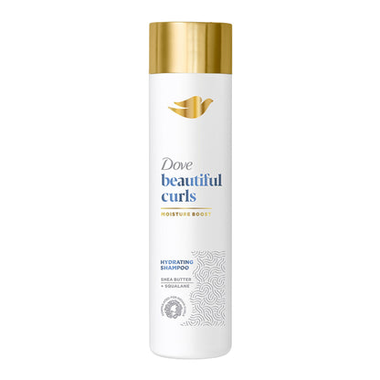 Dove Beautiful Curls Sulphate Free Hydrating Shampoo, With Tri-Moisture Essence For, Bouncy Curls