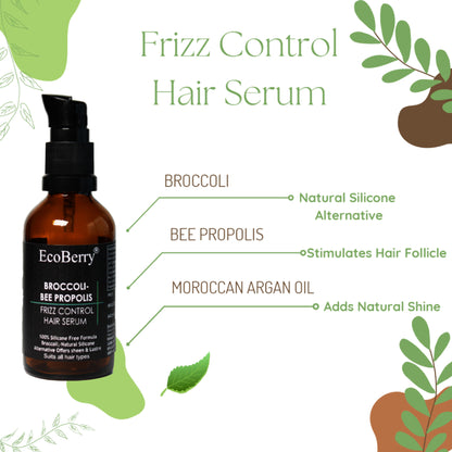 Ecoberry Broccoli-Bee Propolis Frizz Control Hair Serum