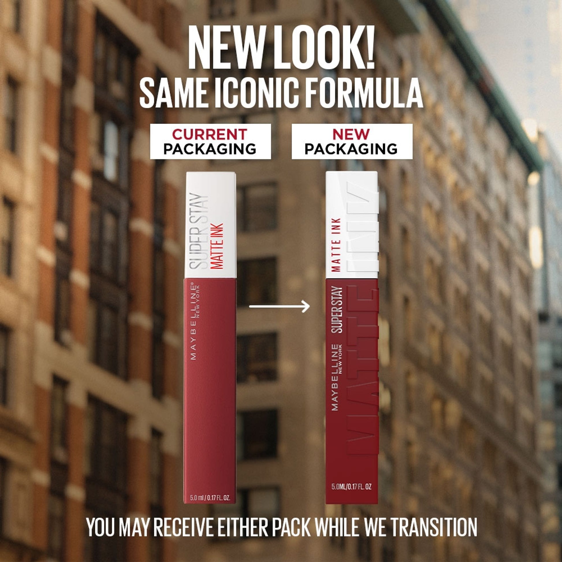 Maybelline New York Super Stay Matte Ink Liquid Lipstick, Lasts Up to 16 Hours - 15 Lover - 50 Voyager