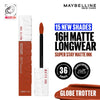 Maybelline New York Super Stay Matte Ink Liquid Lipstick, Lasts Up to 16 Hours - 15 Lover - 135 Globe Trotter