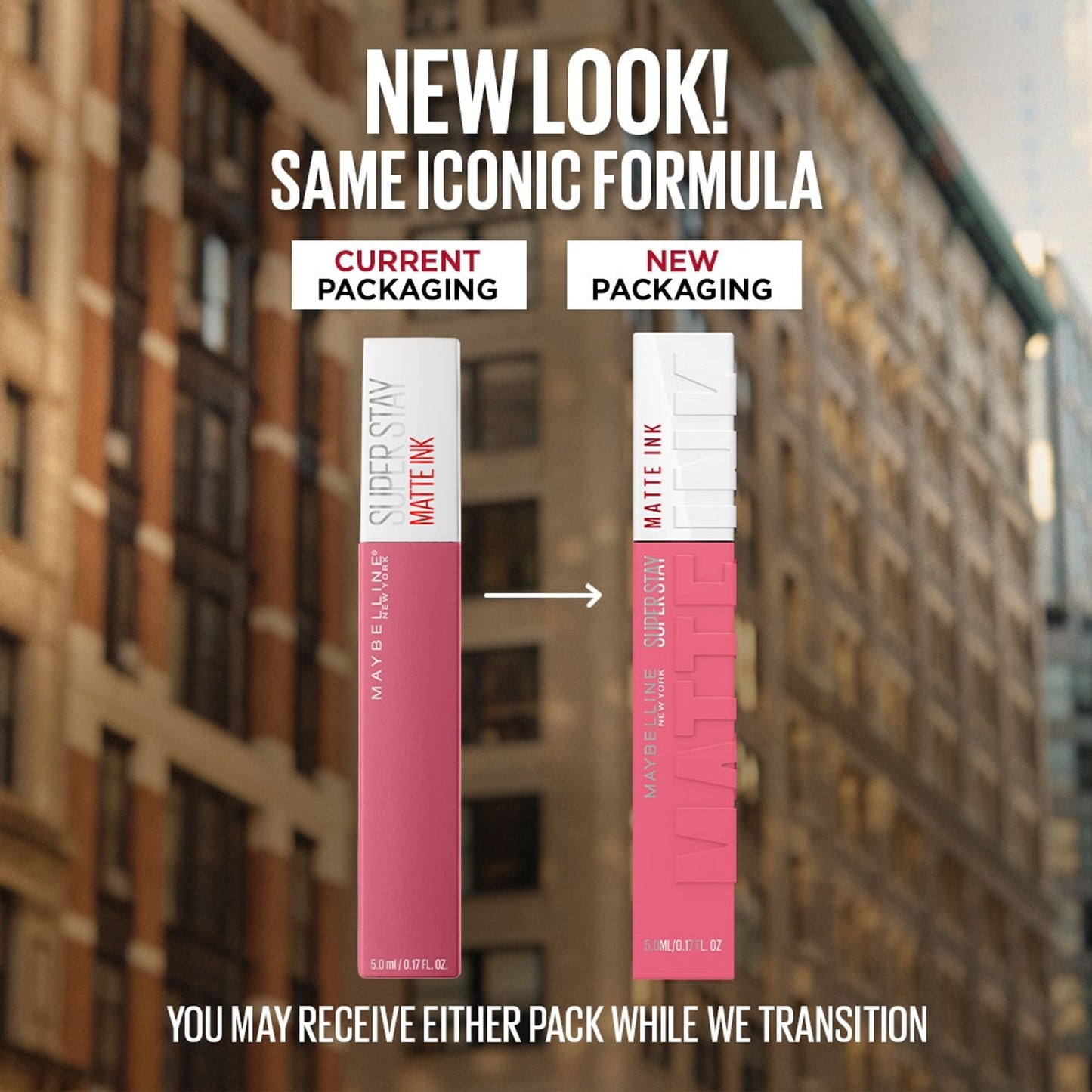 Maybelline New York Super Stay Matte Ink Liquid Lipstick, Lasts Up to 16 Hours - 15 Lover - 125 Inspirer
