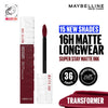 Maybelline New York Super Stay Matte Ink Liquid Lipstick, Lasts Up to 16 Hours - 15 Lover - 230 Transformer