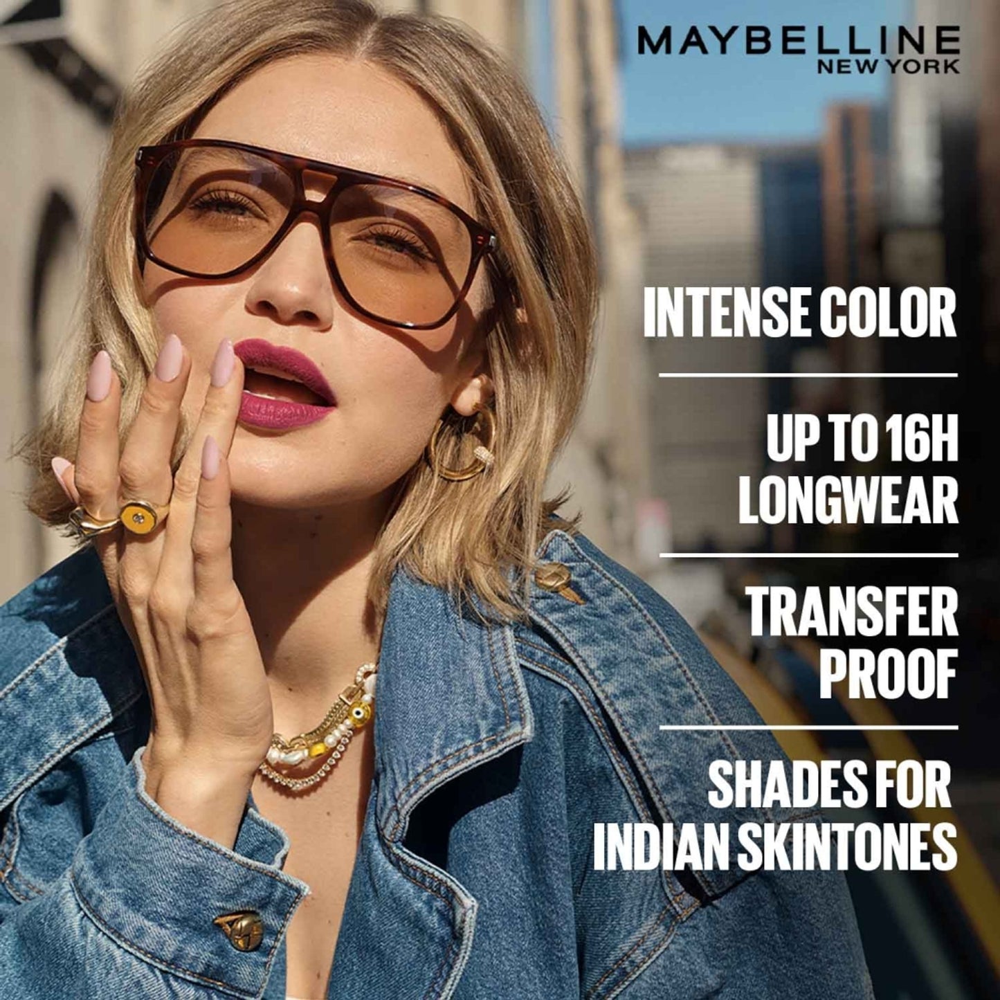 Maybelline New York Super Stay Matte Ink Liquid Lipstick, Lasts Up to 16 Hours - 15 Lover - 210 Versatile