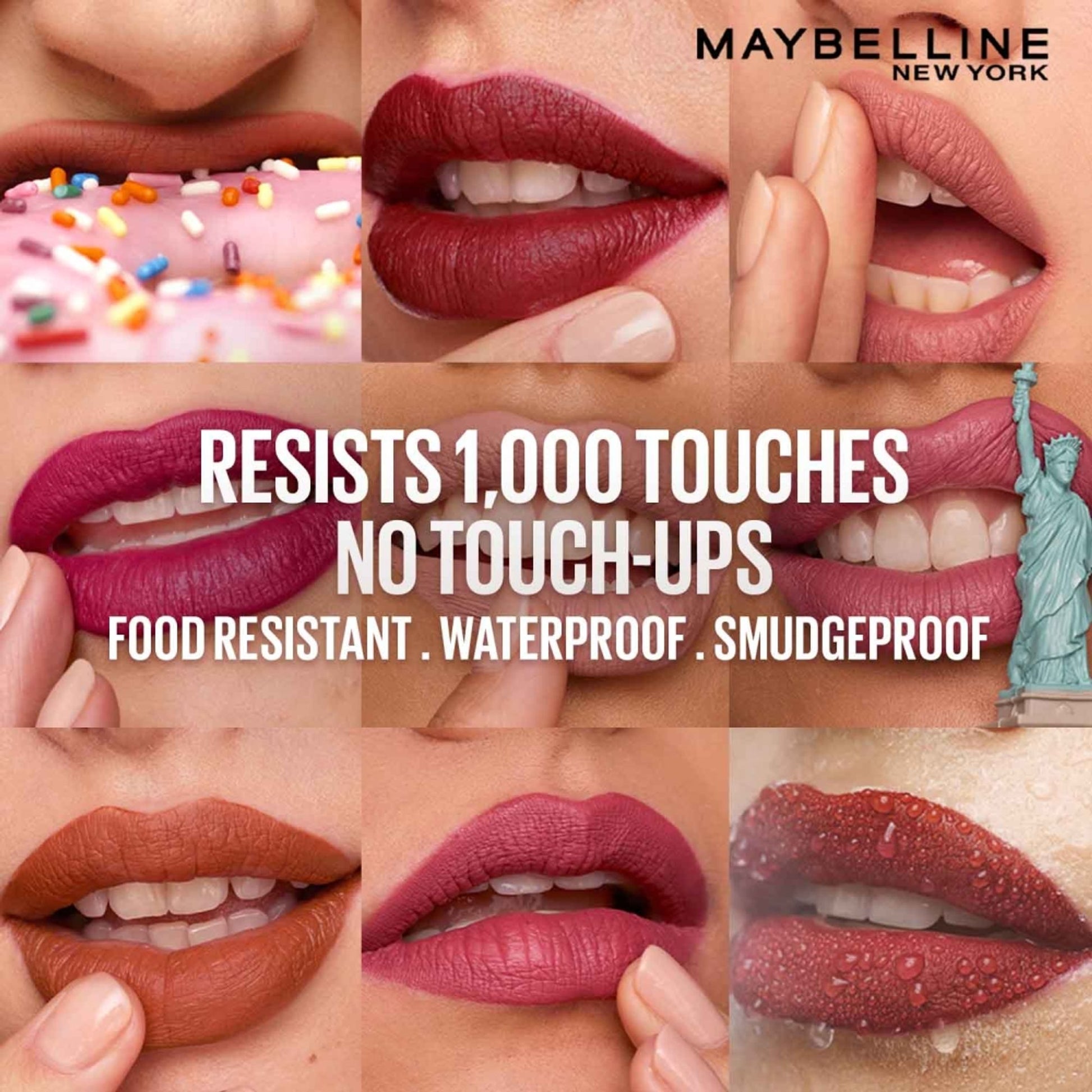 Maybelline New York Super Stay Matte Ink Liquid Lipstick, Lasts Up to 16 Hours - 15 Lover - 210 Versatile