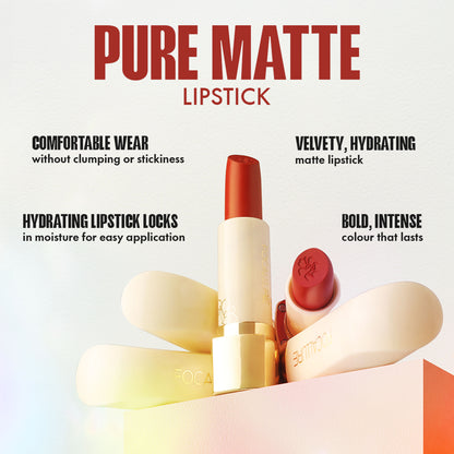 Focallure FA203 Pure Matte Lipstick - 001