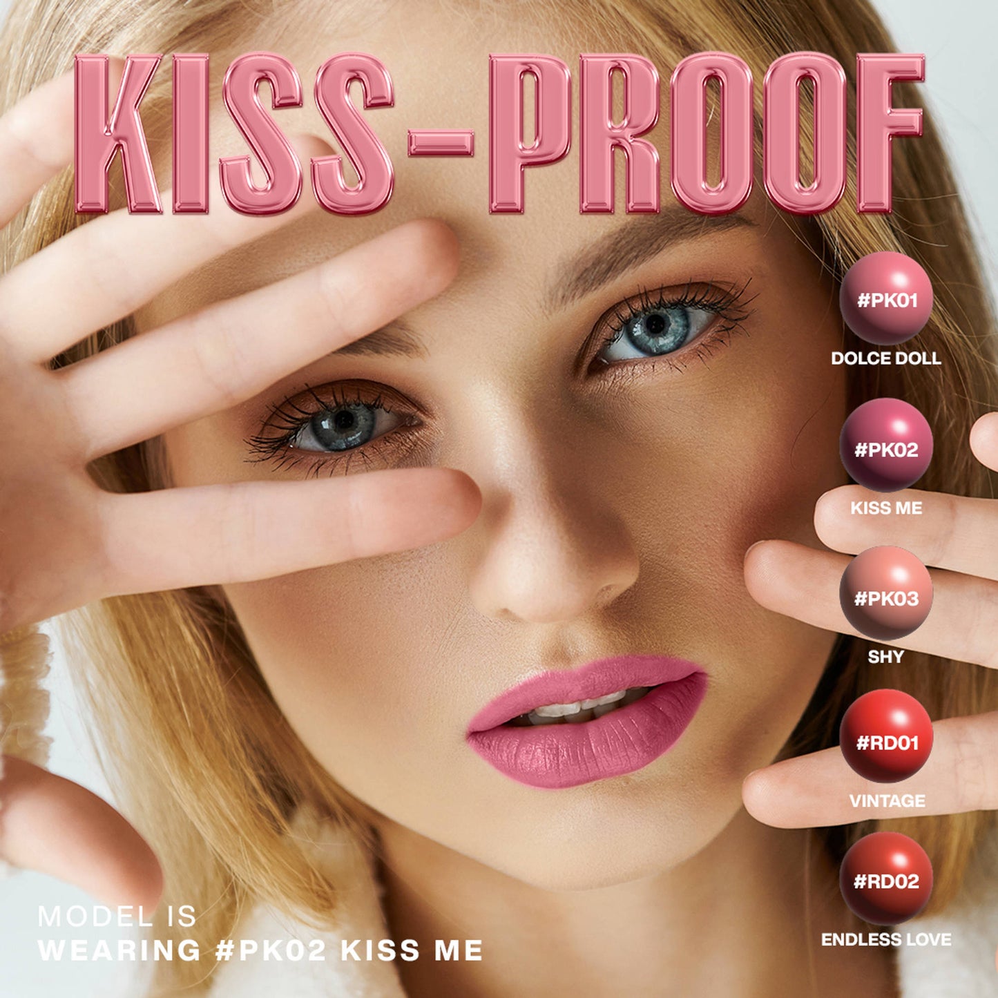 Focallure Kissproof Liquid Lipstick - Kiss Me