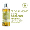 Nat Habit Olive Almond Vitamin E Light Hair Oil With Amla, Bhringraj, Methi, Vetiver & Sesame