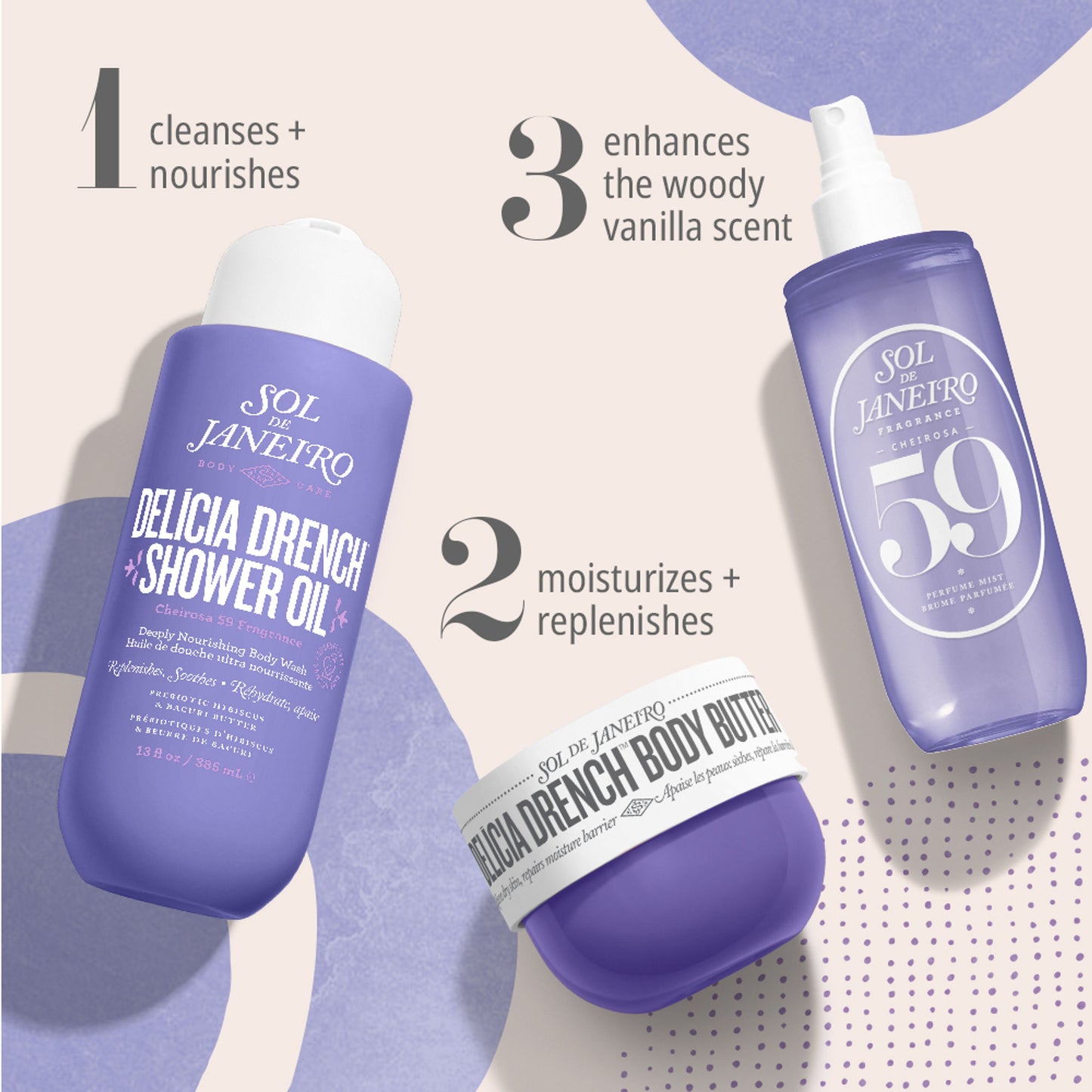 Sol de Janeiro Delicia Drench Shower Oil