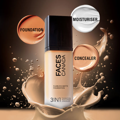 Faces Canada Flawless Matte Foundation - Soft Sand