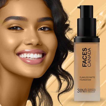 Faces Canada Flawless Matte Foundation - Warm Sand