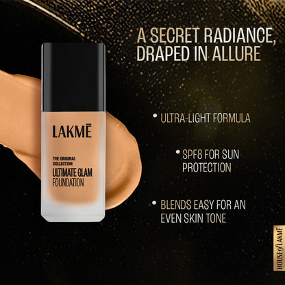 Lakme Invisible Finish SPF 8 Foundation - Shade 01