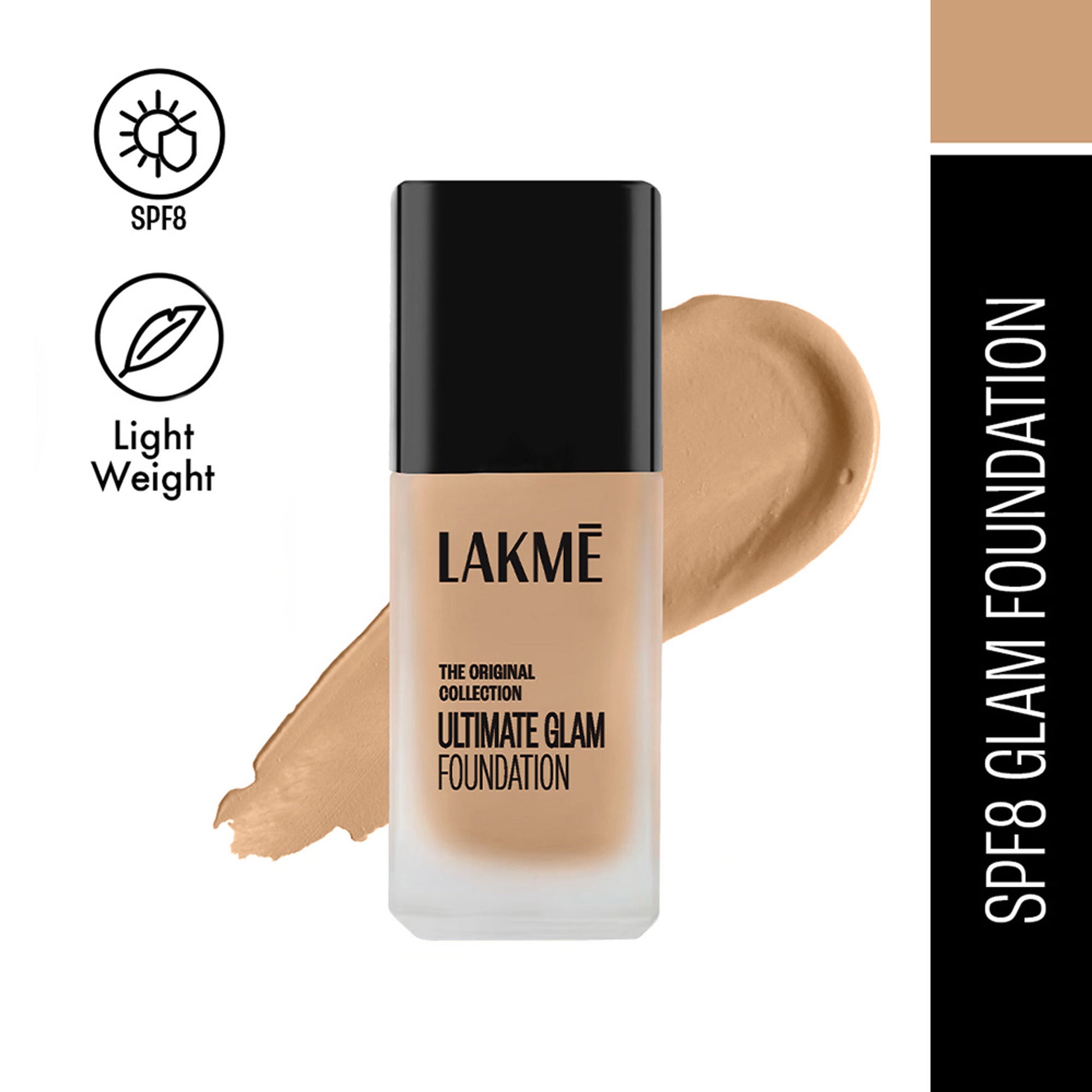 Lakme Invisible Finish SPF 8 Foundation - Shade 02
